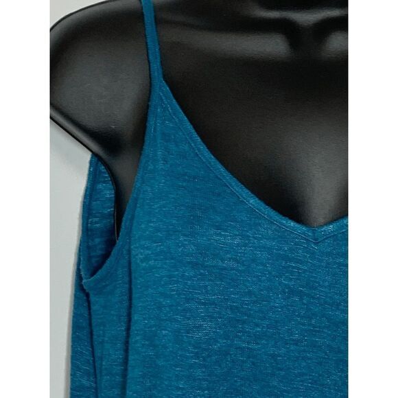 Mudd Women's Blue Sleeveless V Neck Pullover Spaghetti Strap Tank Size Small - Picture 6 of 8